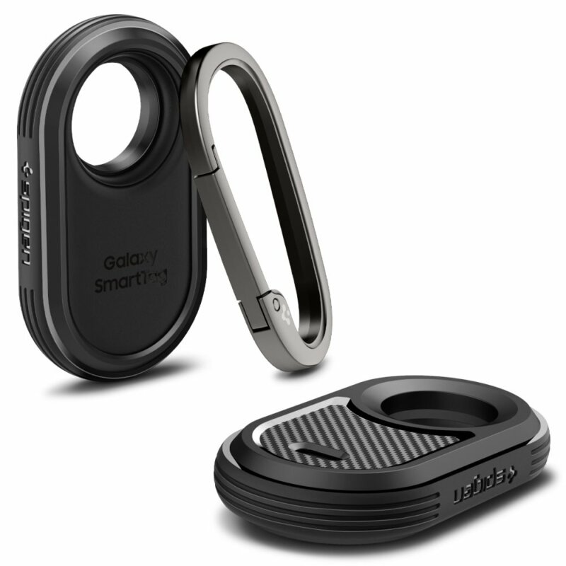 Husa pentru Samsung Galaxy SmartTag2 Spigen Rugged Armor, negru