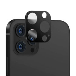 Folie camera iPhone 12 Pro Max Techsuit Full Glass, negru