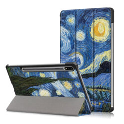 Husa Samsung Galaxy Tab S7 Plus 12.4 T970/T976 Techsuit FoldPro, Starry Night