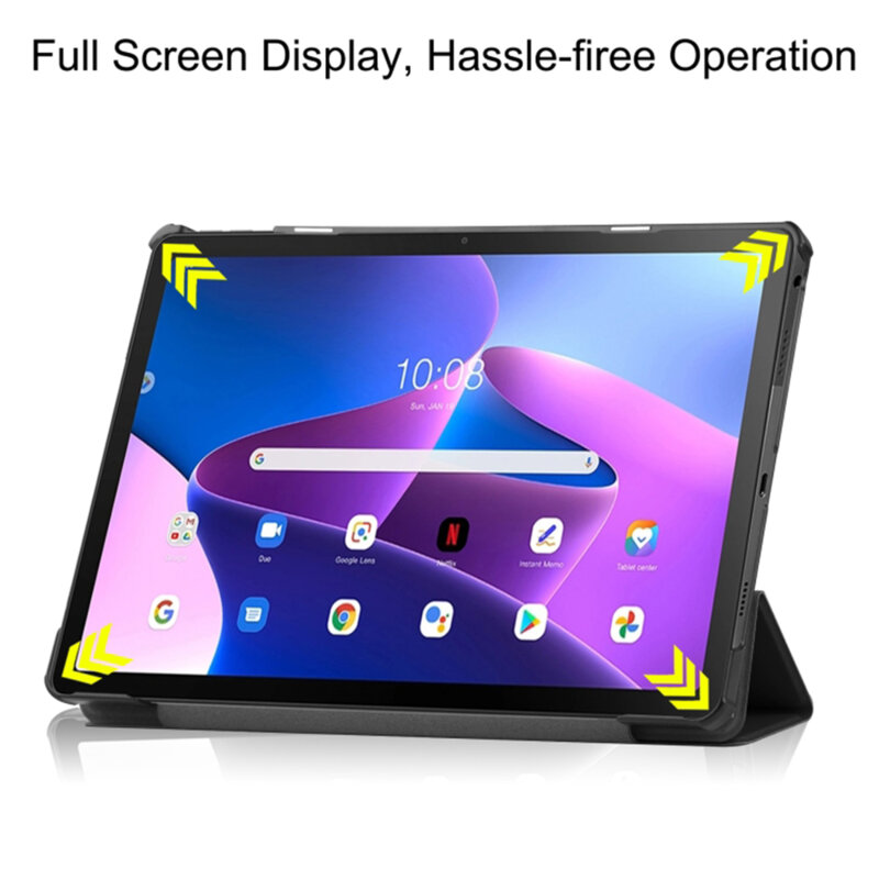 Husa Lenovo Tab M10 3rd Gen (TB328FU/TB328XU) Techsuit FoldPro, negru