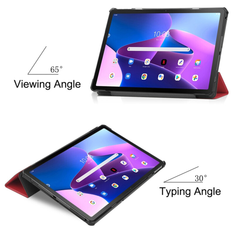 Husa Lenovo Tab M10 3rd Gen (TB328FU/TB328XU) Techsuit FoldPro, rosu