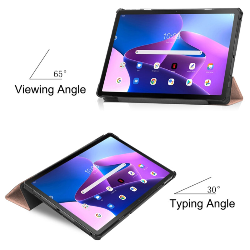 Husa Lenovo Tab M10 3rd Gen (TB328FU/TB328XU) Techsuit FoldPro, roz