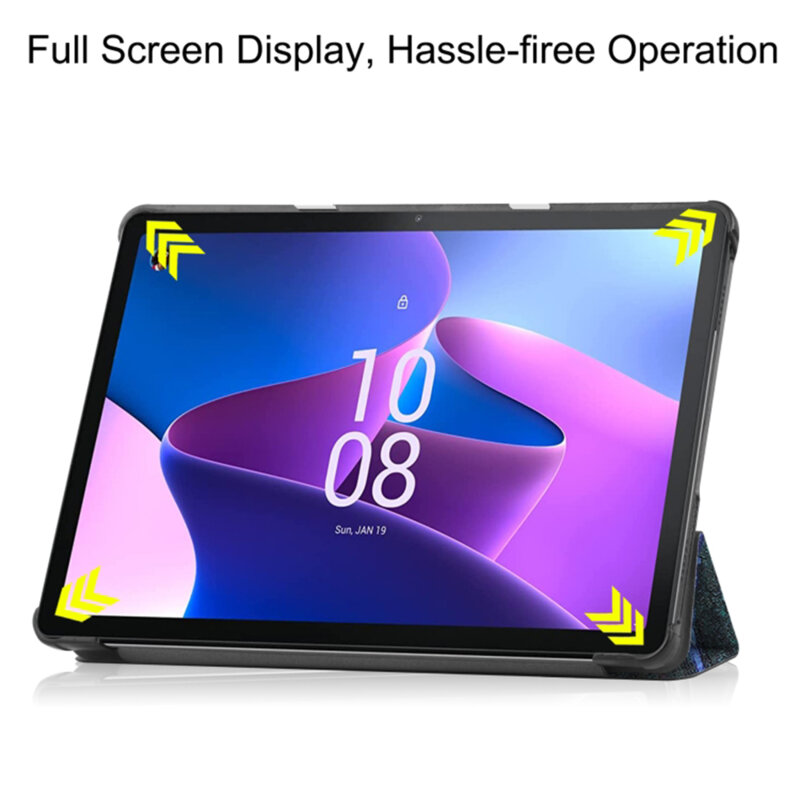 Husa Lenovo Tab M10 3rd Gen (TB328FU/TB328XU) Techsuit FoldPro, Starry Night