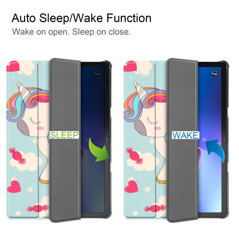 Husa Lenovo Tab M10 3rd Gen (TB328FU/TB328XU) Techsuit FoldPro, Unicorn