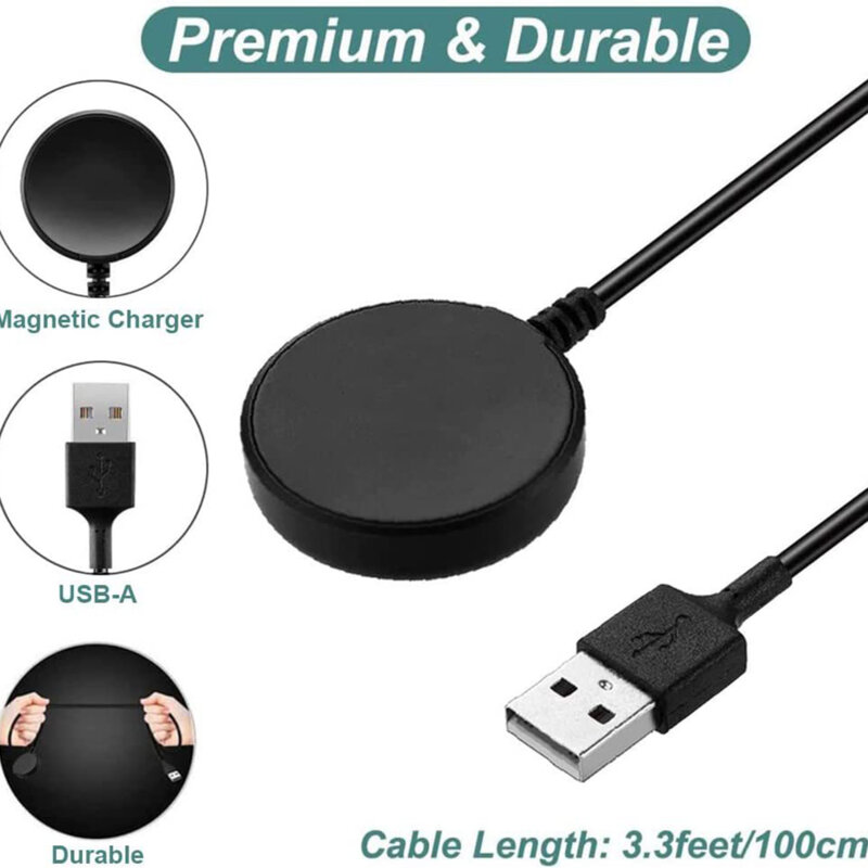 Incarcator wireless cablu Samsung Galaxy Watch 3, 2.5W Techsuit TSC11