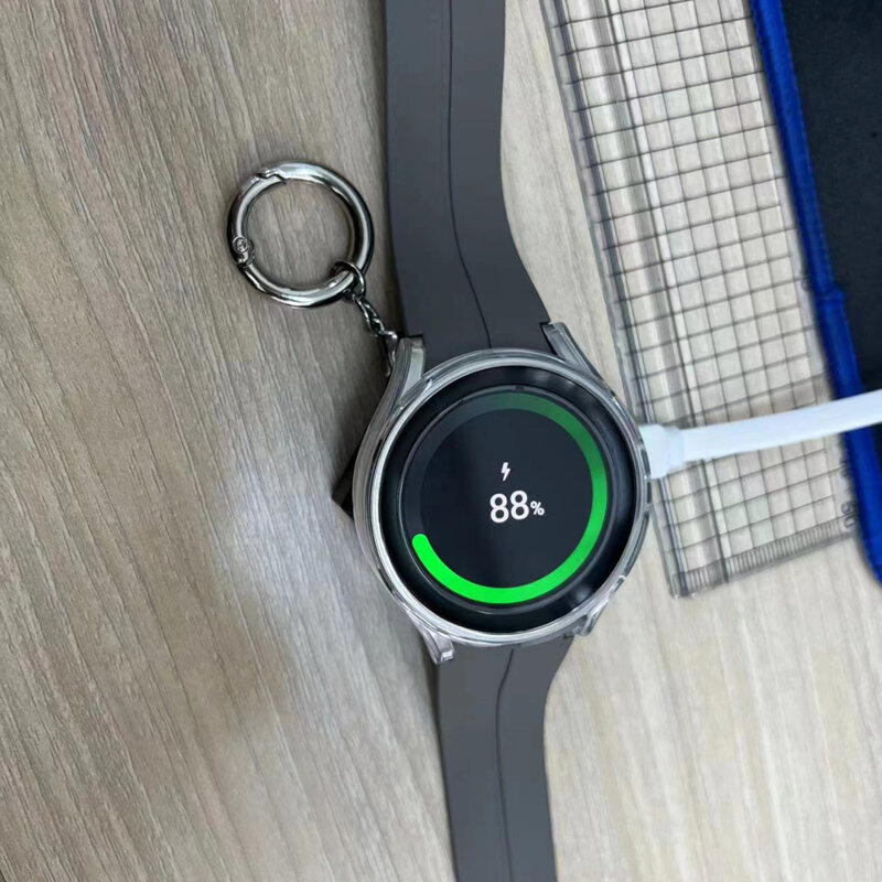 Incarcator wireless Samsung Watch 2.5W, breloc chei Techsuit TSC4