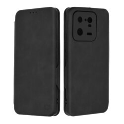 Husa 360° Xiaomi 13 Pro Techsuit Safe Wallet Plus, negru
