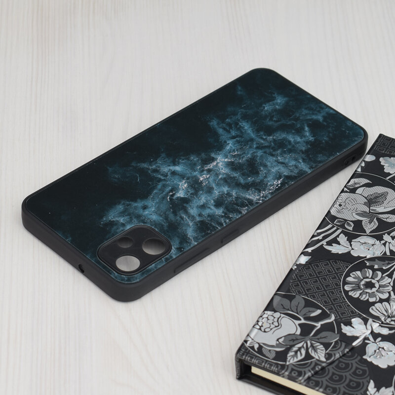 Husa Samsung Galaxy A05 Techsuit Glaze, Blue Nebula