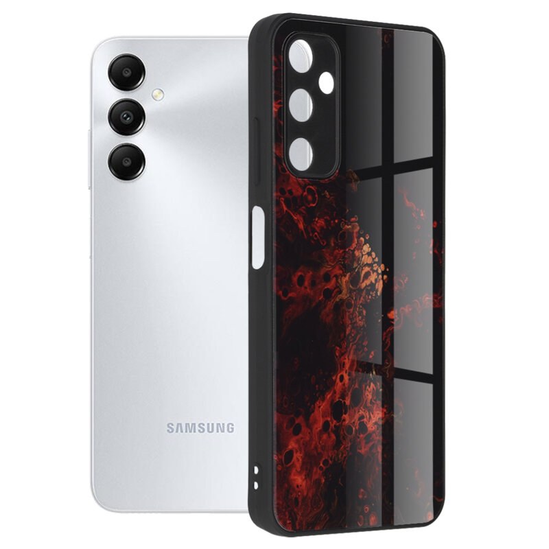 Husa Samsung Galaxy A05s Techsuit Glaze, Red Nebula