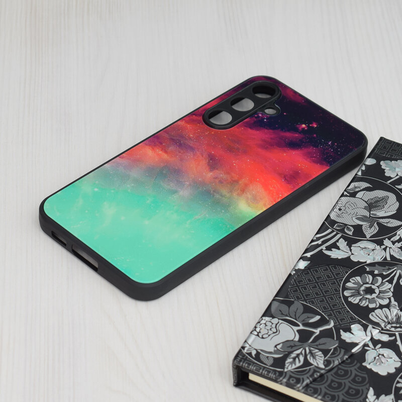 Husa Samsung Galaxy S23 FE Techsuit Glaze, Fiery Ocean