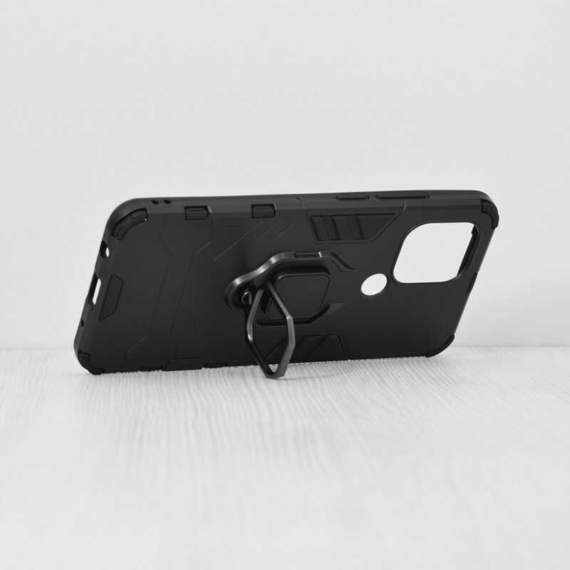 Husa Xiaomi Redmi A1+ Techsuit Silicone Shield, negru