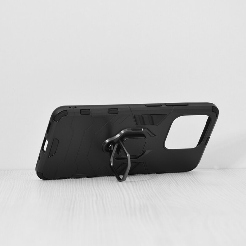 Husa Xiaomi Redmi 12C Techsuit Silicone Shield, negru