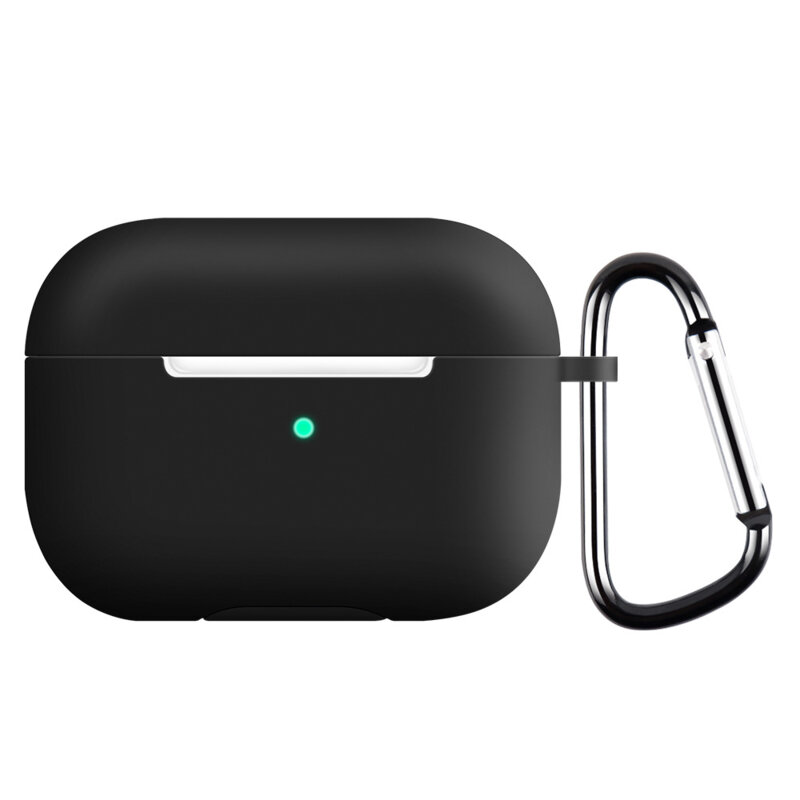 Husa Apple AirPods 3 Techsuit Silicone Case, negru