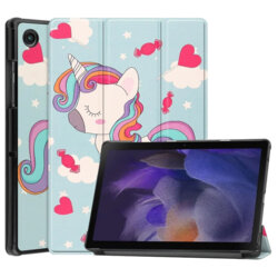 Husa Samsung Galaxy Tab A8 10.5 (2021) Techsuit FoldPro, Unicorn