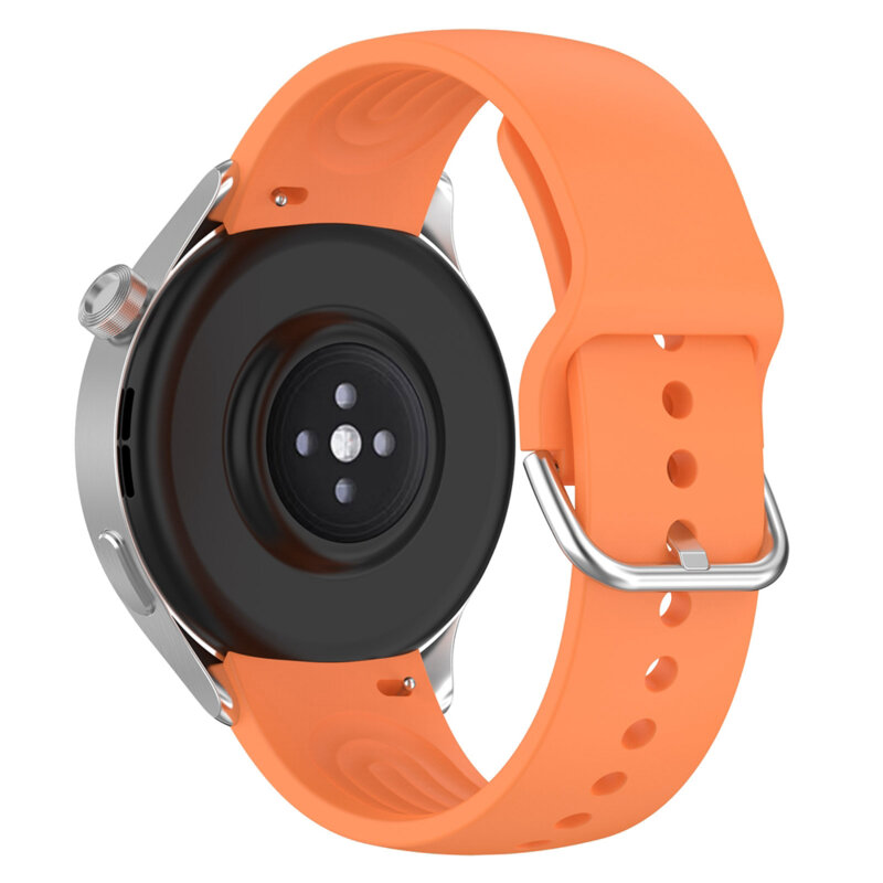 Curea Huawei Watch GT 2 46mm Techsuit, portocaliu, W003