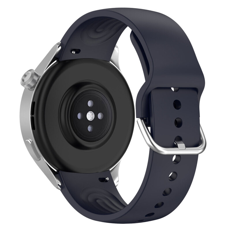 Curea Huawei Watch 3 Pro Techsuit, bleumarin, W003
