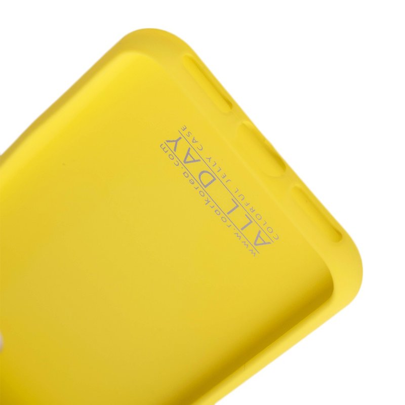 Husa iPhone 8 Roar Colorful Jelly Case Galben Mat