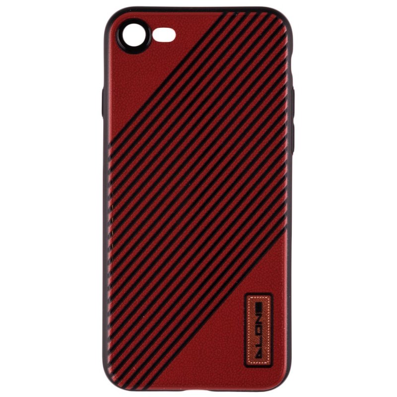 Husa iPhone 8 Plus Dlons UltraSlim Red Stripes