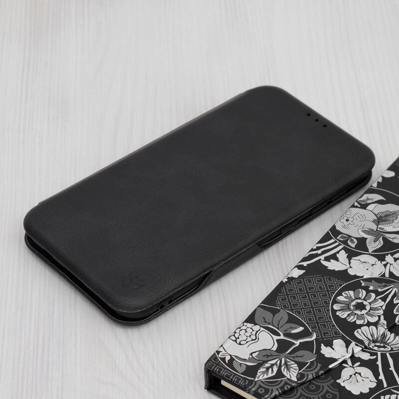 Husa 360° Samsung Galaxy A10 Techsuit Safe Wallet Plus, negru