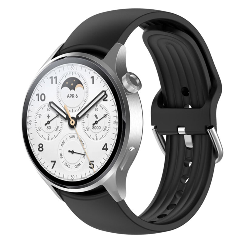 Curea Amazfit GTR 4 Techsuit, negru, W003