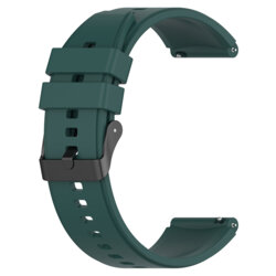 Curea Huawei Watch GT 42mm Techsuit, verde inchis, W026
