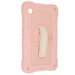 Husa Samsung Galaxy Tab A9 Techsuit StripeShell 360, roz
