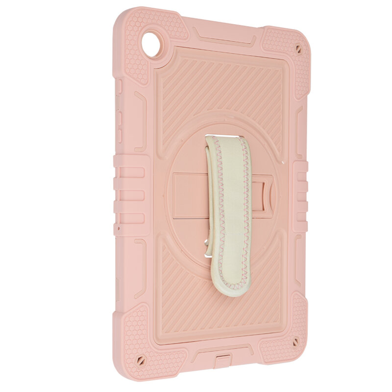 Husa Samsung Galaxy Tab A9 Plus Techsuit StripeShell 360, roz