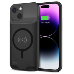Husa cu baterie MagSafe iPhone 15 Techsuit Power Pro, 7000mAh
