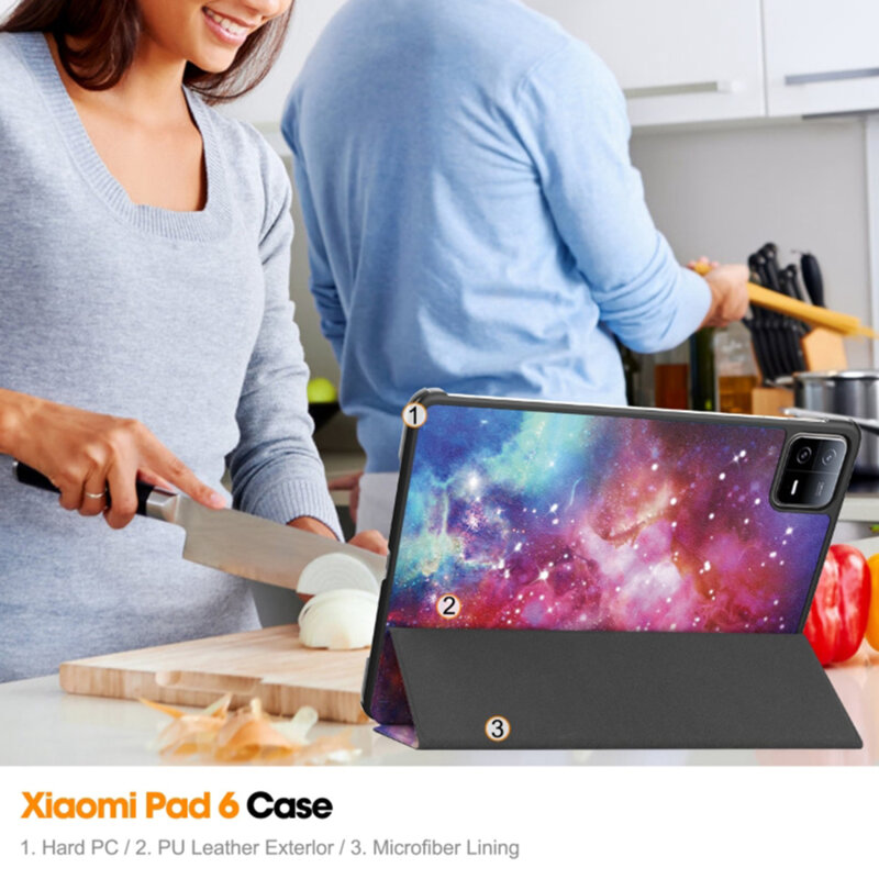 Husa Xiaomi Pad 6 Pro Techsuit FoldPro, Galaxy