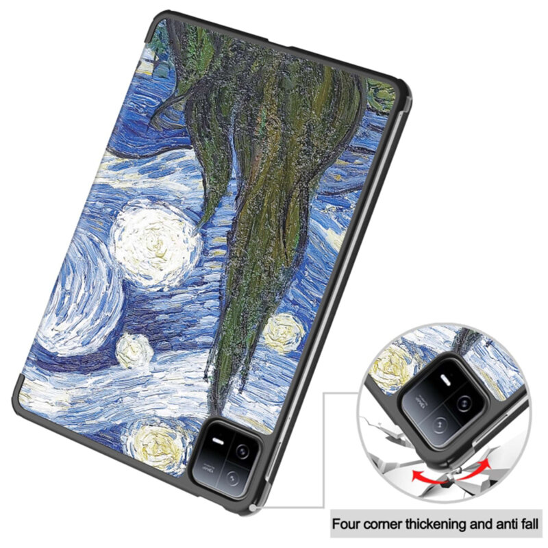 Husa Xiaomi Pad 6 Pro Techsuit FoldPro, Starry Night