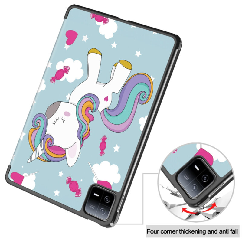 Husa Xiaomi Pad 6 Techsuit FoldPro, Unicorn