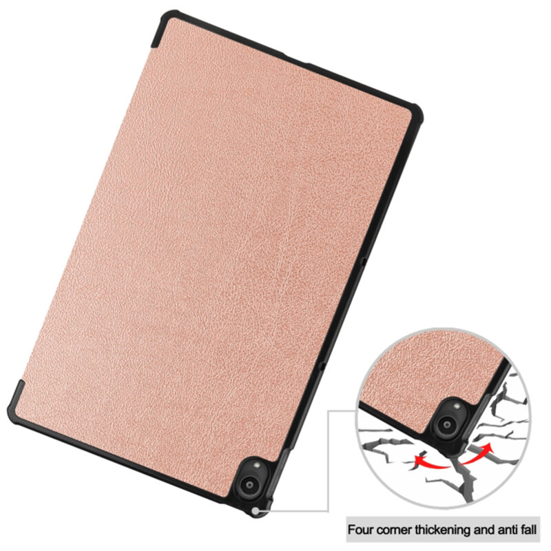 Husa Lenovo Tab P11 Plus TB-J616F/TB-J616X Techsuit FoldPro, roz