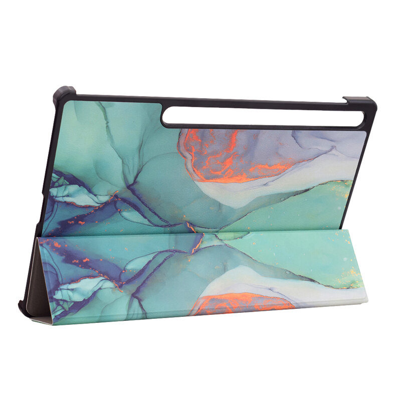 Husa Samsung Galaxy Tab S7 FE Techsuit FoldPro, Green Time
