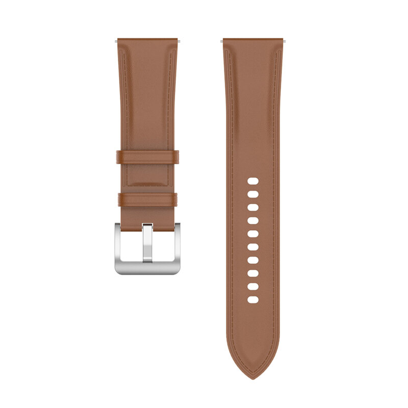 Curea ceas 22 mm Techsuit, maro, W048