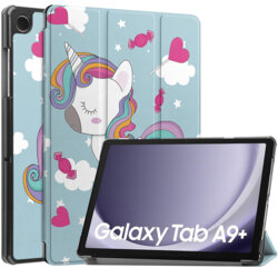 Husa Samsung Galaxy Tab A9 Plus Techsuit FoldPro, Unicorn