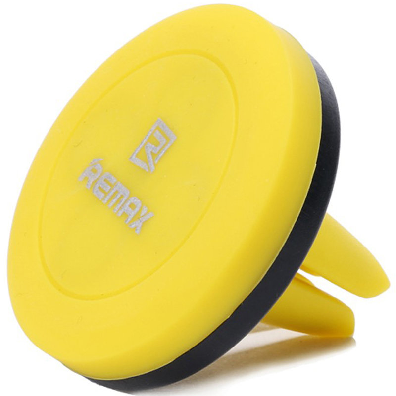 Suport Grila Ventilatie Remax RM-C10 Magnetic Pentru Telefon - Galben