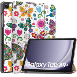 Husa Samsung Galaxy Tab A9 Plus Techsuit FoldPro, Butterfly