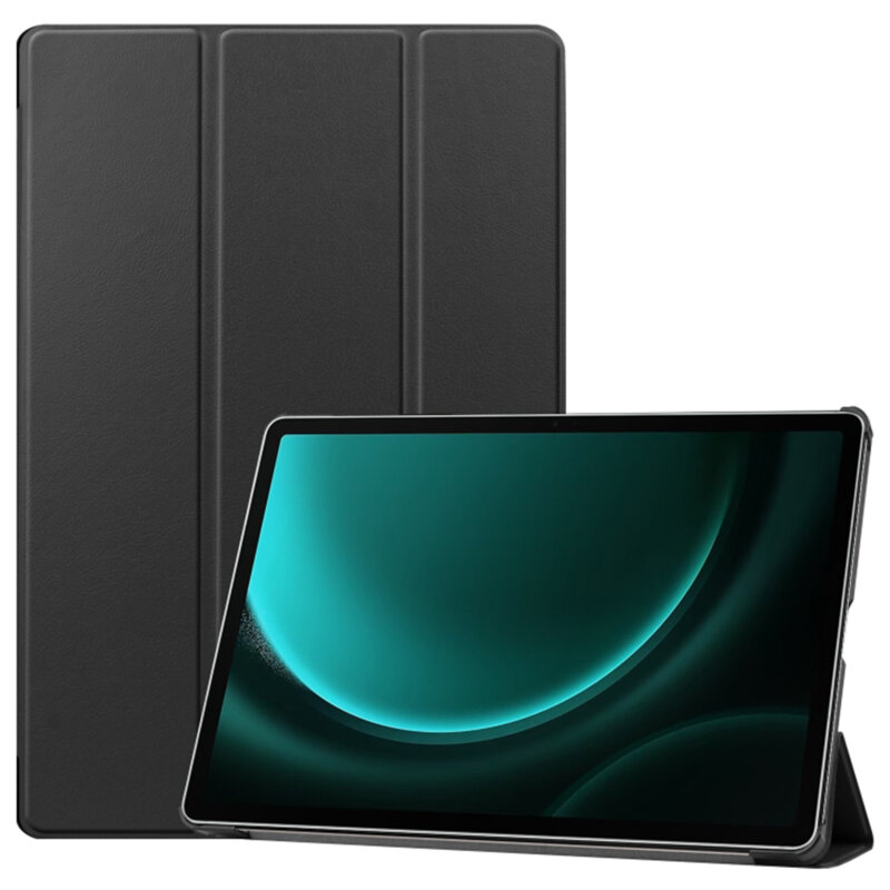 Husa Samsung Galaxy Tab S9 FE Plus Techsuit FoldPro, negru