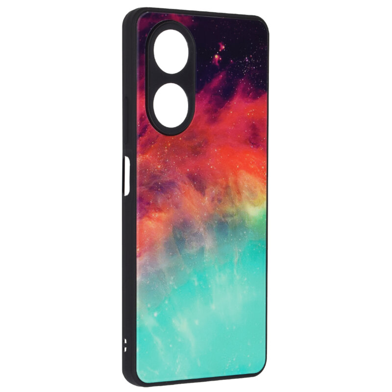 Husa Oppo A58 4G Techsuit Glaze, Fiery Ocean