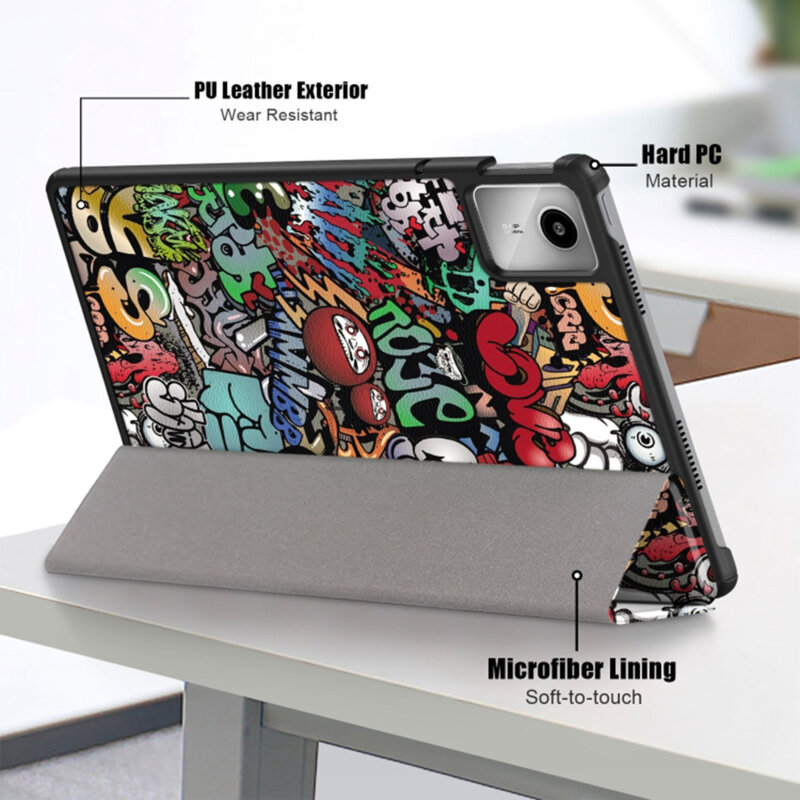 Husa Lenovo Tab M11 Techsuit FoldPro, Urban Vibe