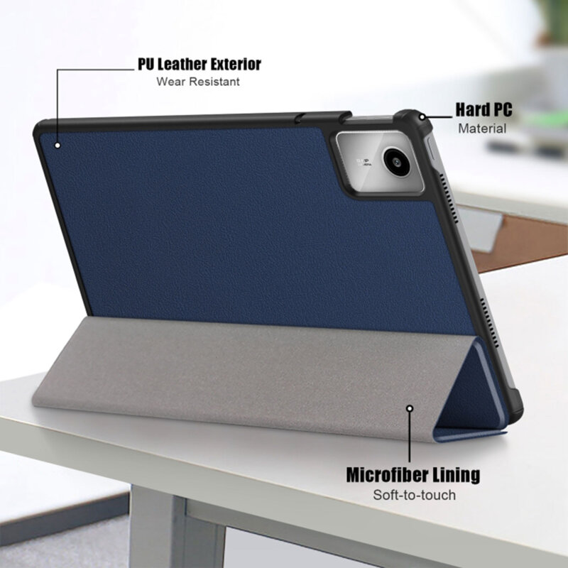 Husa Lenovo Tab M11 Techsuit FoldPro, albastru