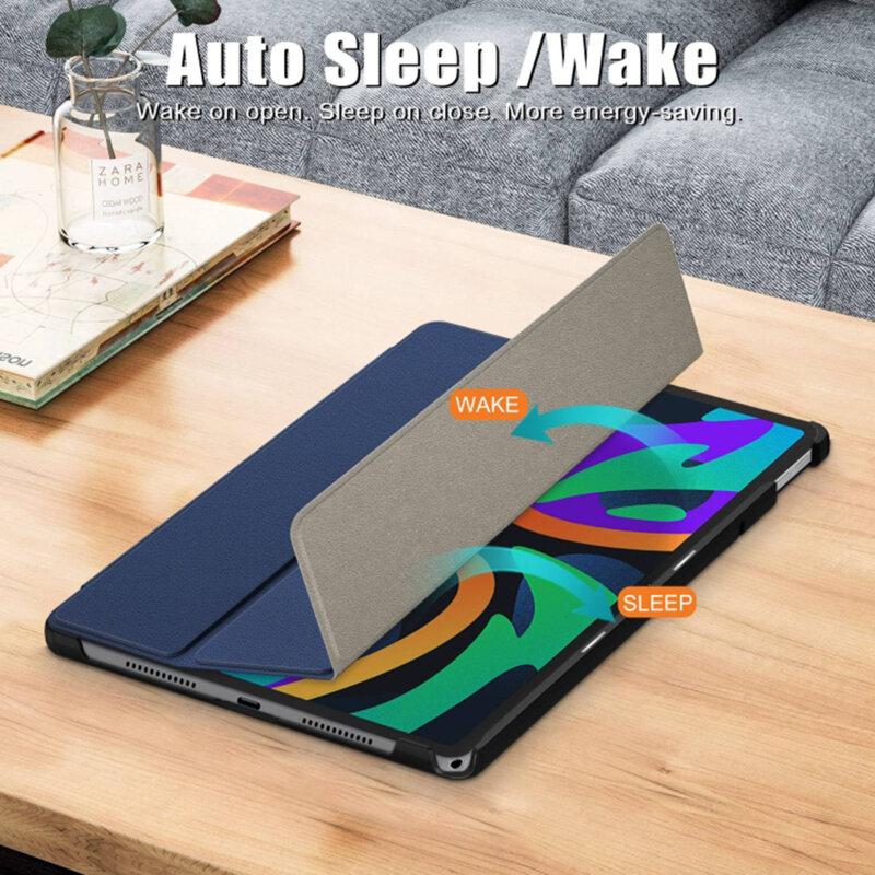 Husa Lenovo Tab M11 Techsuit FoldPro, albastru
