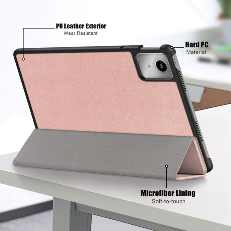 Husa Lenovo Tab M11 Techsuit FoldPro, roz