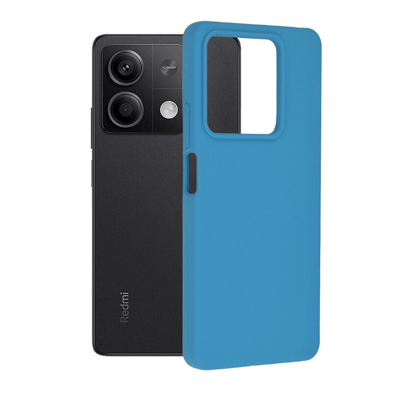Husa Xiaomi Redmi Note 13 5G Techsuit Soft Edge Silicone, albastru