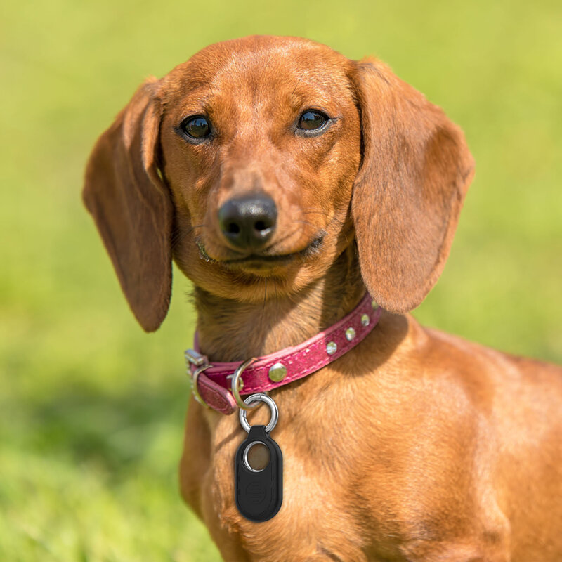 Husa Samsung Galaxy SmartTag2 Techsuit Smiling Silicone, portocaliu