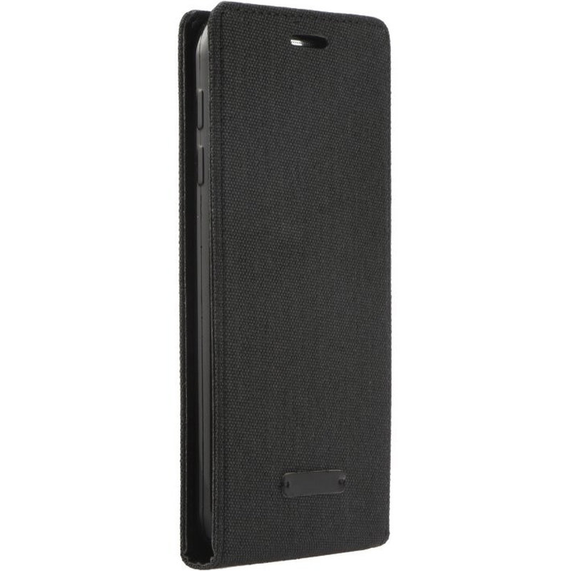 Husa Canvas Vertical iPhone 6, 6s - Negru