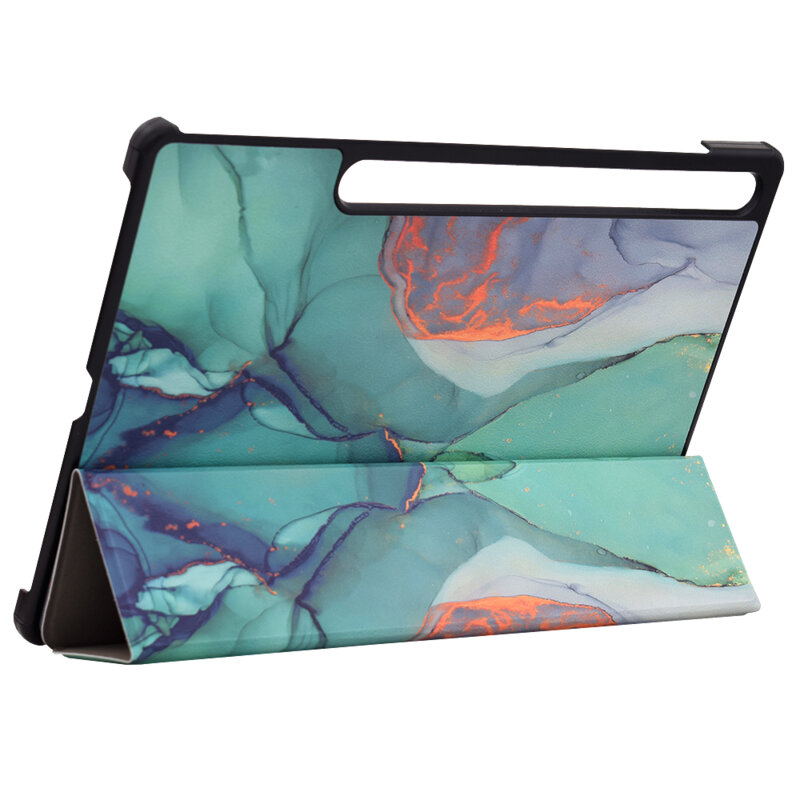 Husa Samsung Galaxy Tab S9 Plus Techsuit FoldPro, Green Time