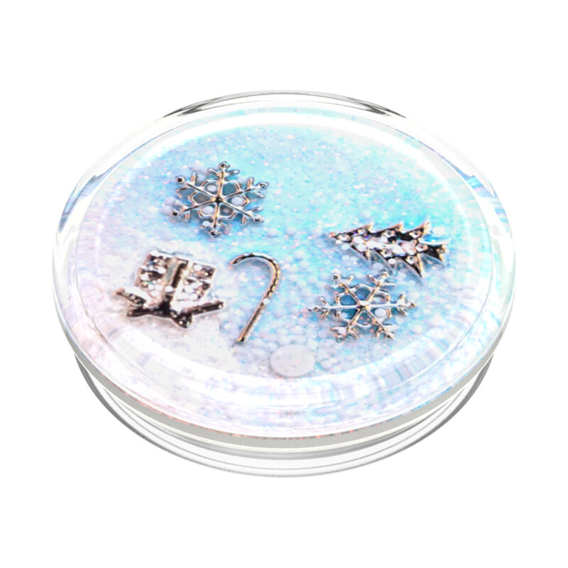 Popsockets original, suport cu functii multiple, Tidepool Snowed