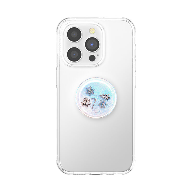 Popsockets original, suport cu functii multiple, Tidepool Snowed