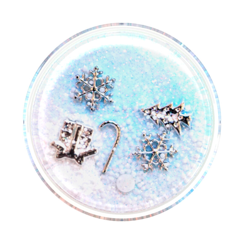 Popsockets original, suport cu functii multiple, Tidepool Snowed